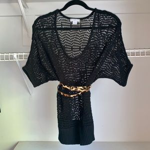 Fishnet Short Sleeve Top